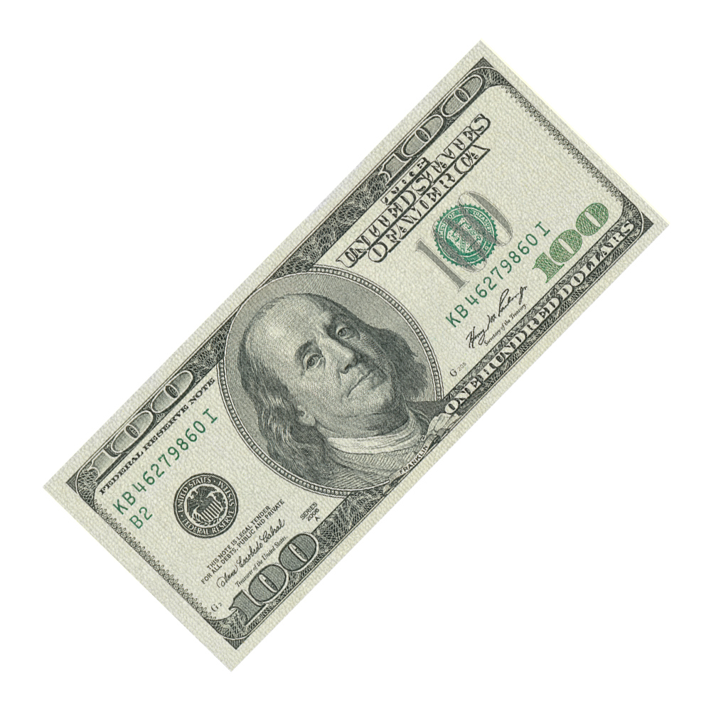 100 Dollar Bill - Декоративен Килим