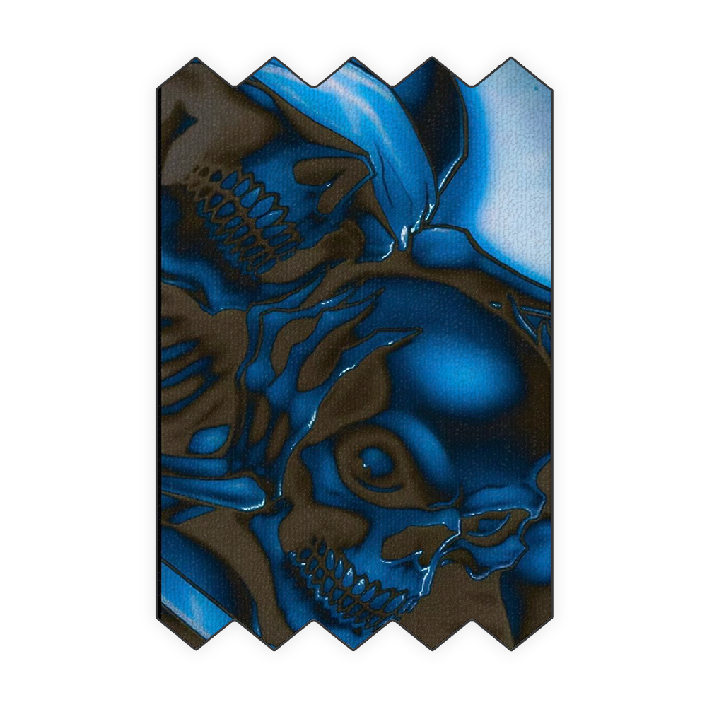Blue Skulls - Декоративен Килим