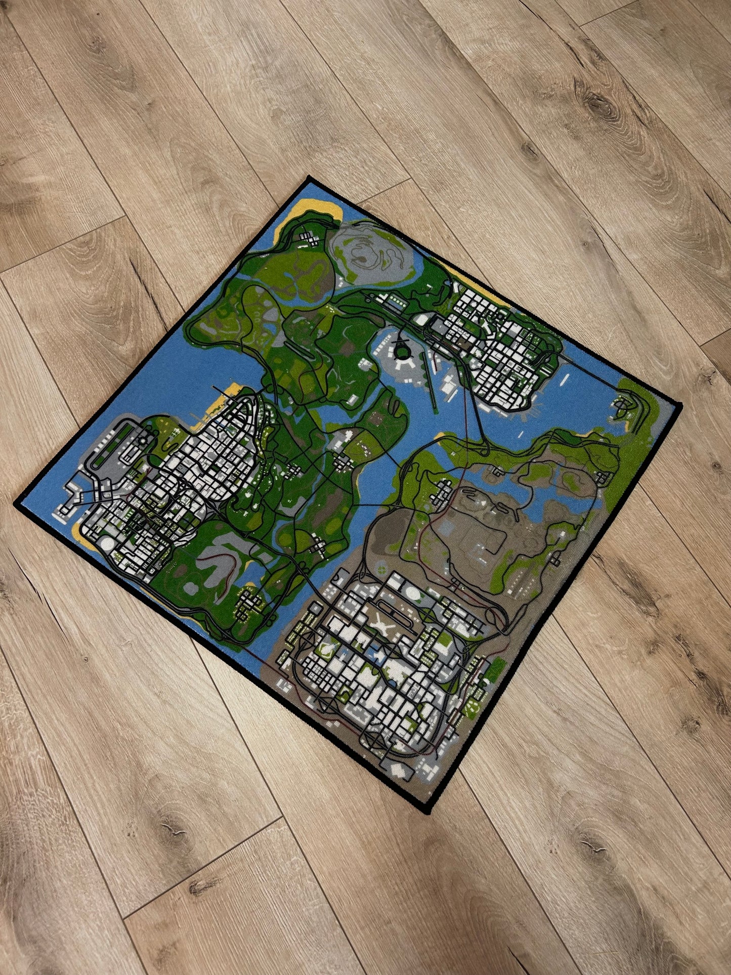 GTA: San Andreas Map - Декоративен Килим