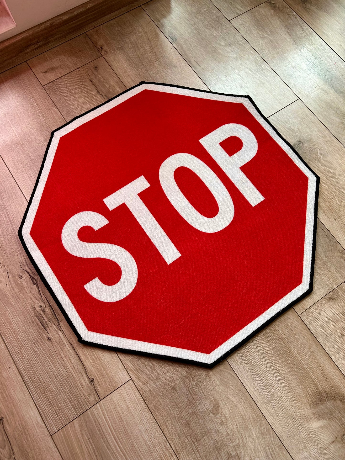 Stop Sign - Декоративен Килим